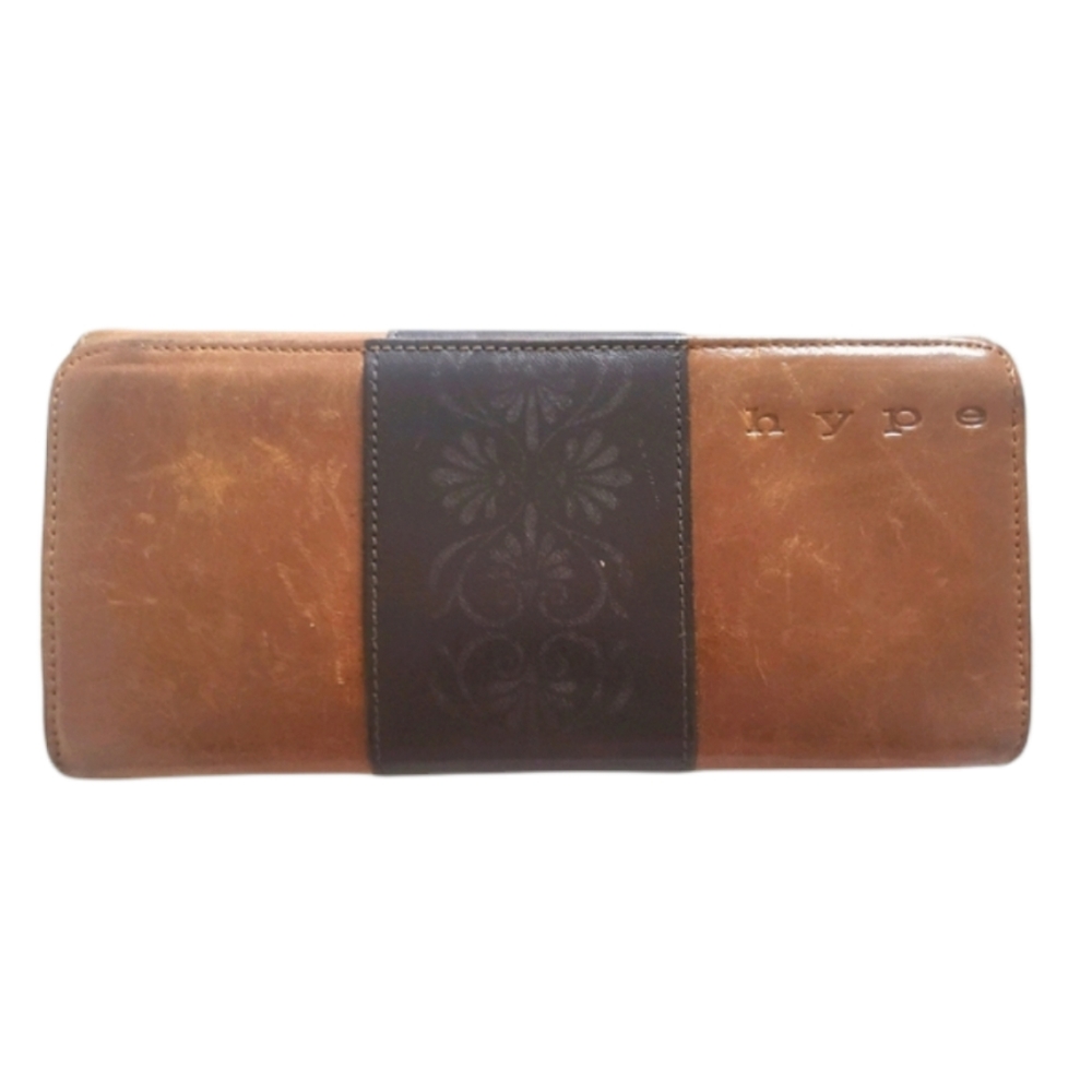 Hype Genuine Leather Brown Wallet